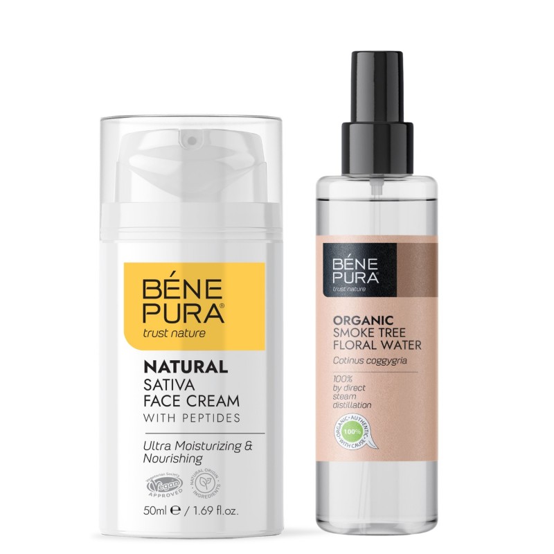 Bio Χρυσόξυλο Λουλουδάτο νερό και Ενυδατική Κρέμα Προσώπου - GMC