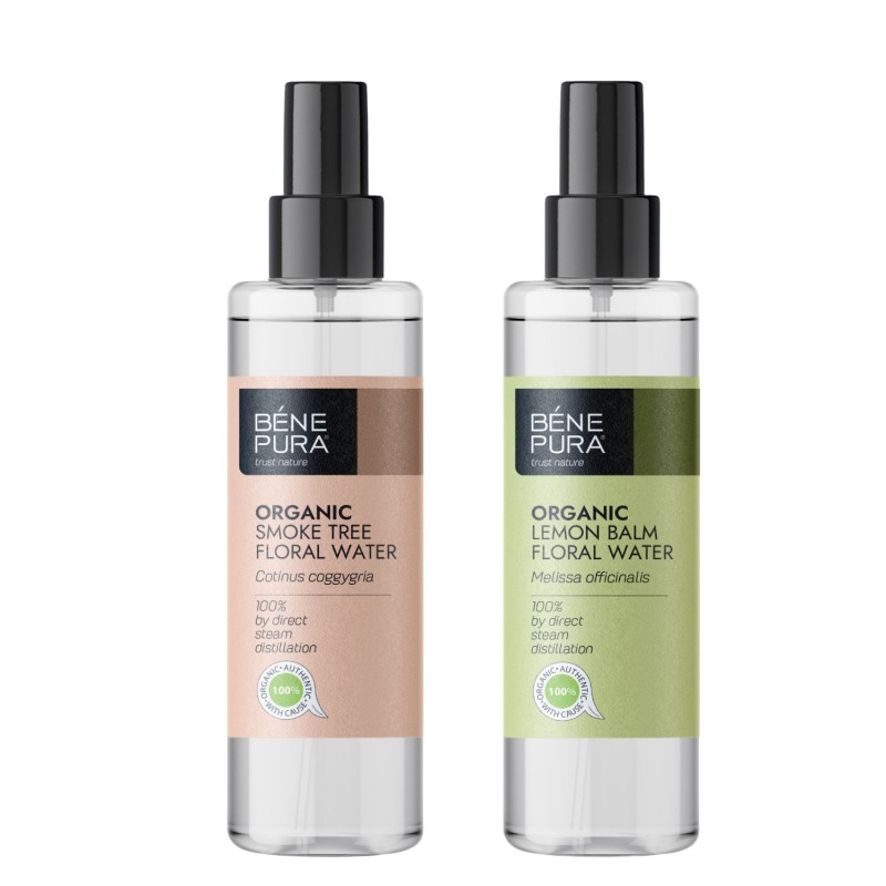 Bio Χρυσόξυλο Λουλουδάτο νερό και Bio Μελισσόχορτου Λουλουδάτο νερό - GMC