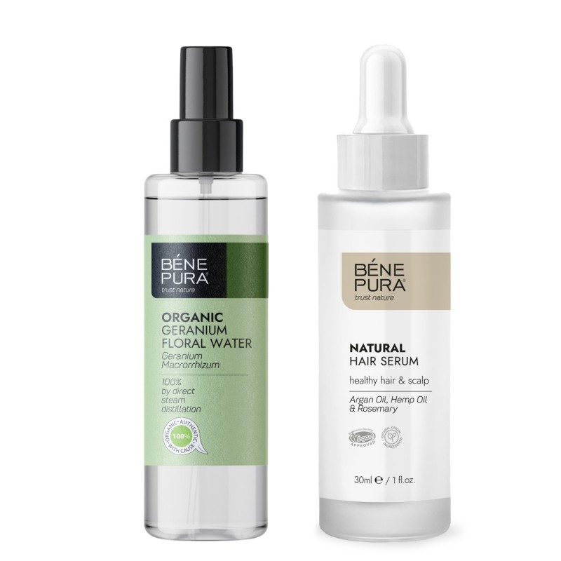 Ορός μαλλιών και Bio Γεράνι Λουλουδάτο νερό - GMC