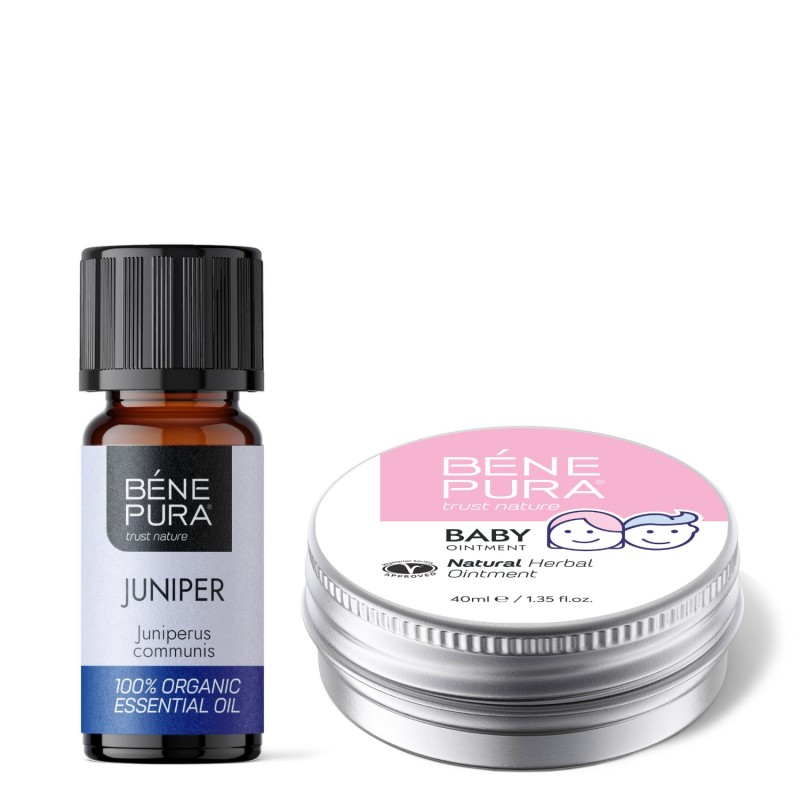 Αλοιφή για πληγές και Συγκάματα με Καλέντουλα και Χαμομήλι και Bio Αρκευθος Αιθέριο έλαιο - GMC