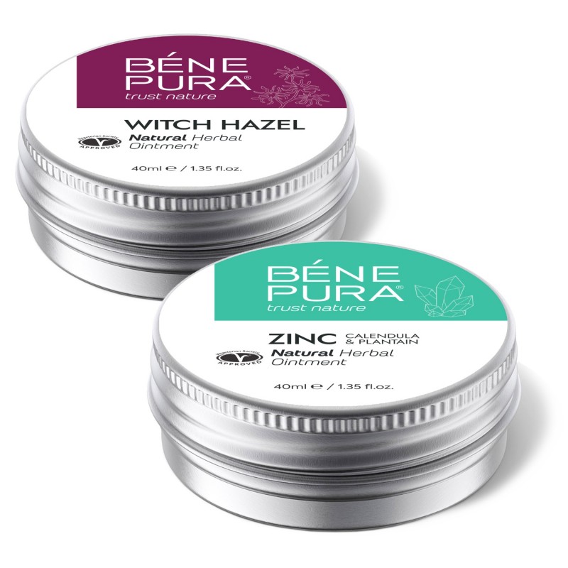 Αιμορροΐδεσ Αλοιφή με Αμαμελίδα και Αλοιφή για κνησμό με Οξείδιο Του Ψευδαργύρου - GMC