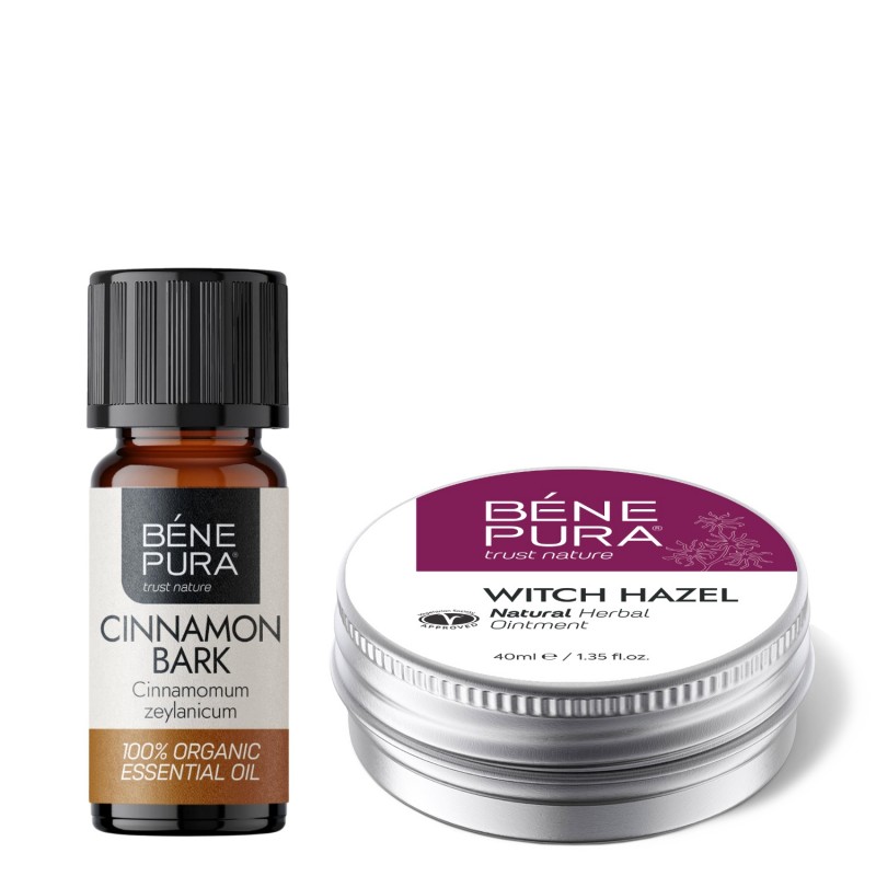 Αιμορροΐδεσ Αλοιφή με Αμαμελίδα και Bio Κανέλα Αιθέριο έλαιο - GMC