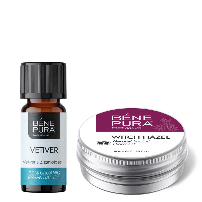 Αιμορροΐδεσ Αλοιφή με Αμαμελίδα και Bio Βέτιβερ Αιθέριο έλαιο - GMC