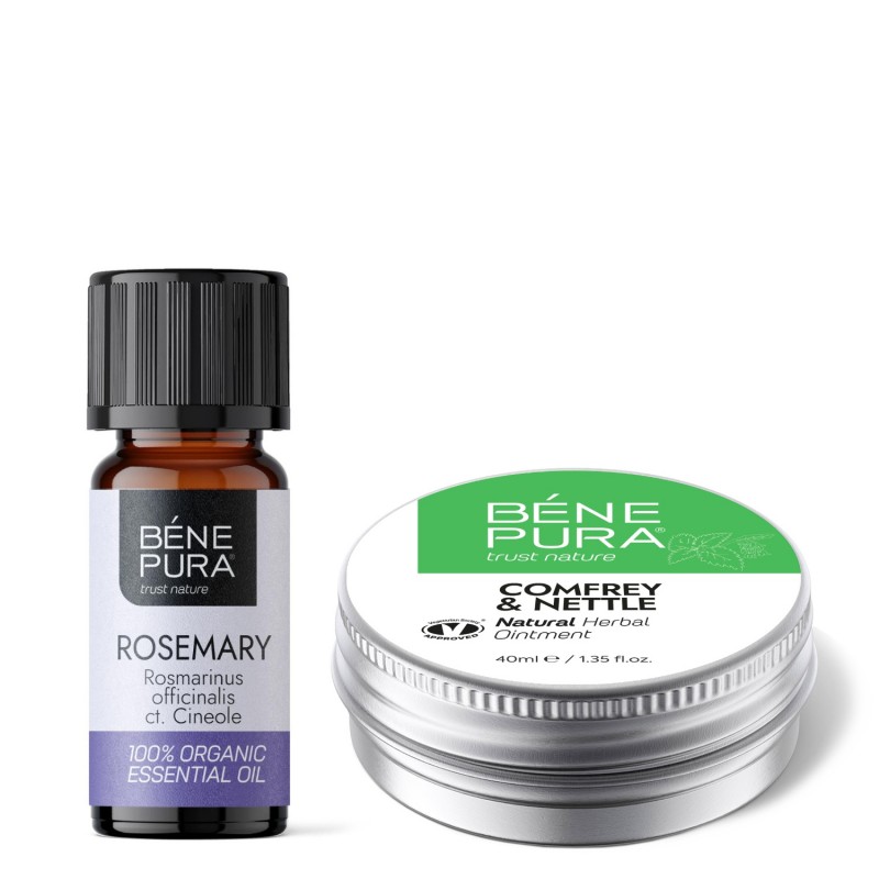 Αλοιφή αρθρώσεων με Σύμφυτο και τσουκνίδα και Bio Δενδρολίβανο Κινεόλης Αιθέριο έλαιο - GMC