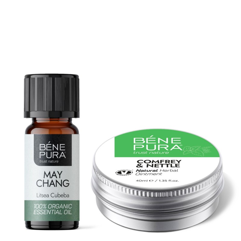 Αλοιφή αρθρώσεων με Σύμφυτο και τσουκνίδα και Bio Litsea Cubeba Αιθέριο έλαιο - GMC