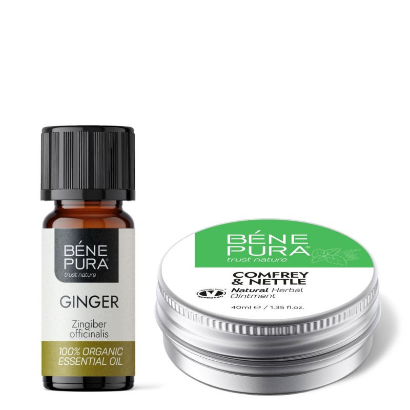 Αλοιφή αρθρώσεων με Σύμφυτο και τσουκνίδα και Bio Τζίντζερ Αιθέριο έλαιο - Σύγκριση Προϊόντων