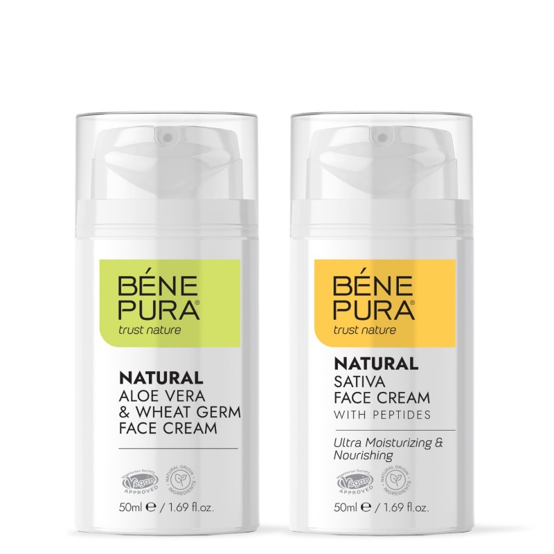 Κρέμα Προσώπου Αλόη Βέρα και Ενυδατική Κρέμα Προσώπου - GMC