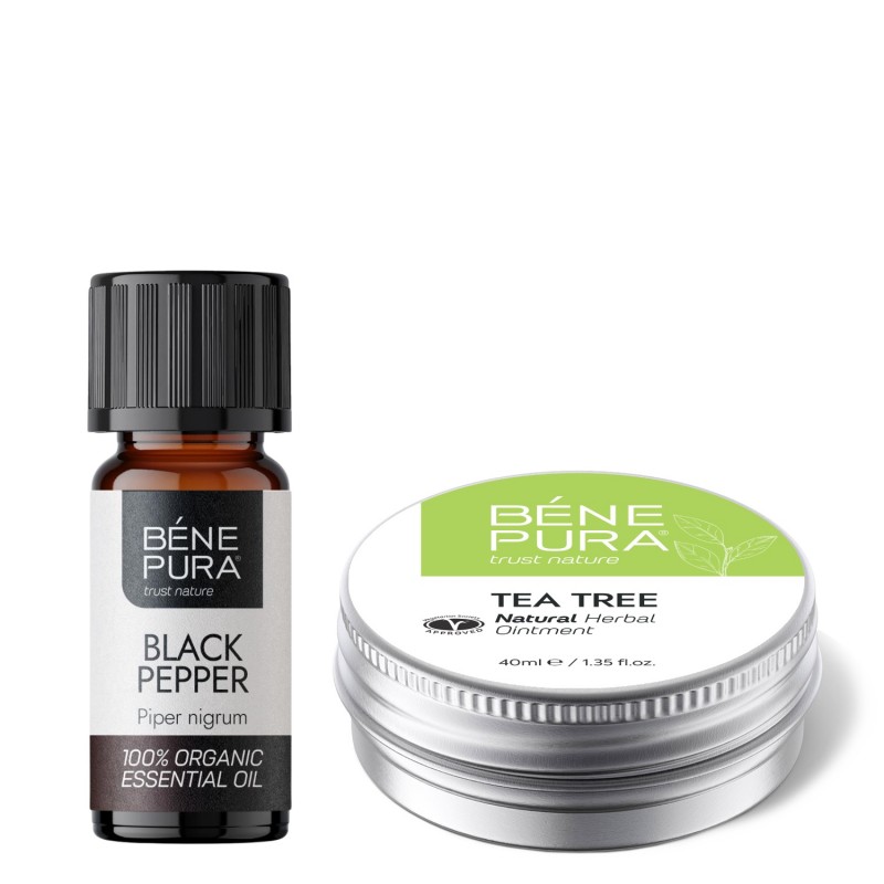 Αλοιφή για κνησμό με Τεϊόδεντρο και Bio Μαύρο Πιπέρι Αιθέριο έλαιο - GMC