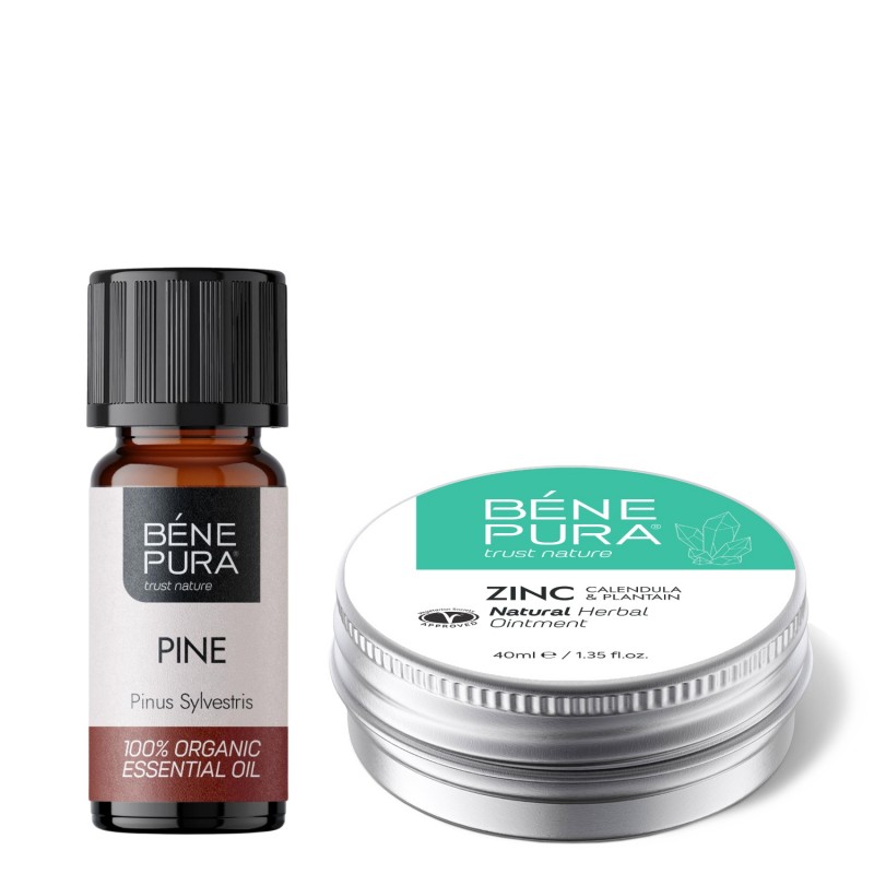 Αλοιφή για κνησμό με Οξείδιο Του Ψευδαργύρου και Bio Λευκη Πευκη Αιθέριο έλαιο - GMC