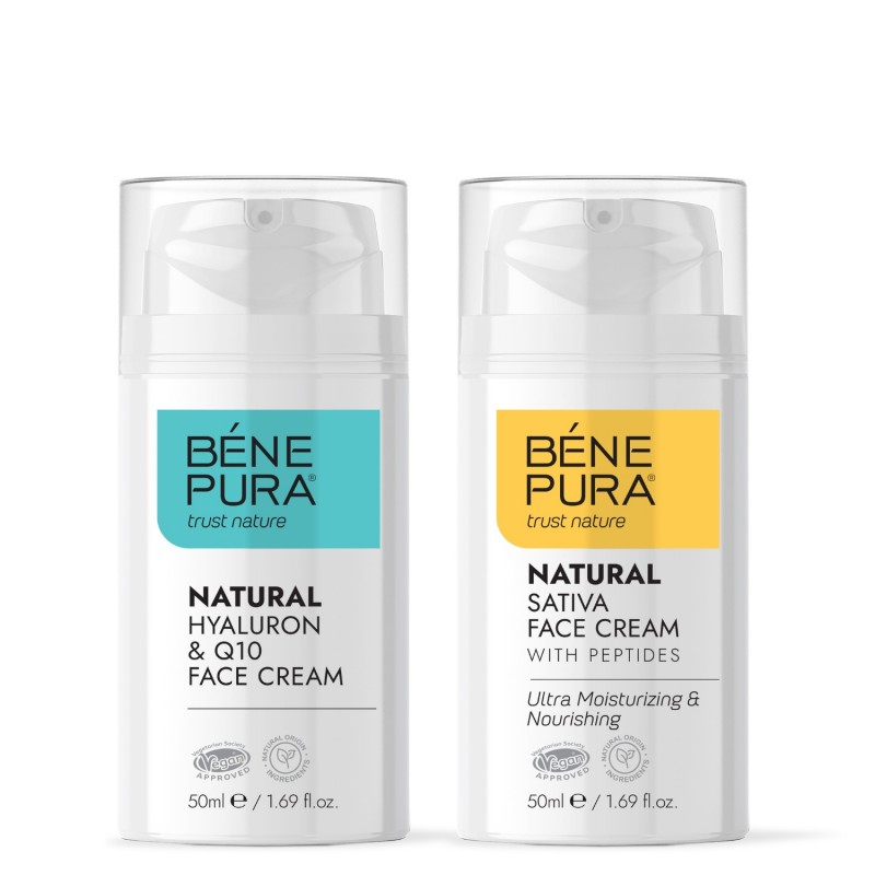 Υαλουρόν & Q10 Κρέμα Προσώπου και Ενυδατική Κρέμα Προσώπου - GMC