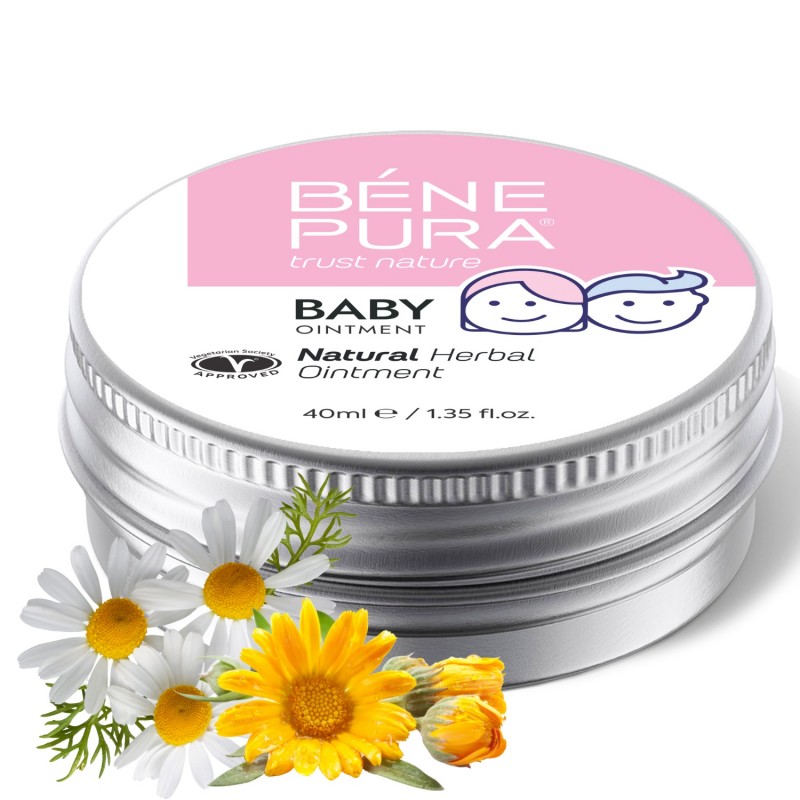 Αλοιφή για πληγές και Συγκάματα με Καλέντουλα και Χαμομήλι - 40 ml - Φυτικές αλοιφές