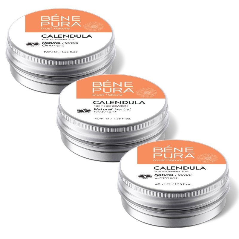 3x Αλοιφή για Εγκαύματα με Καλέντουλας - 40 ml - Sets
