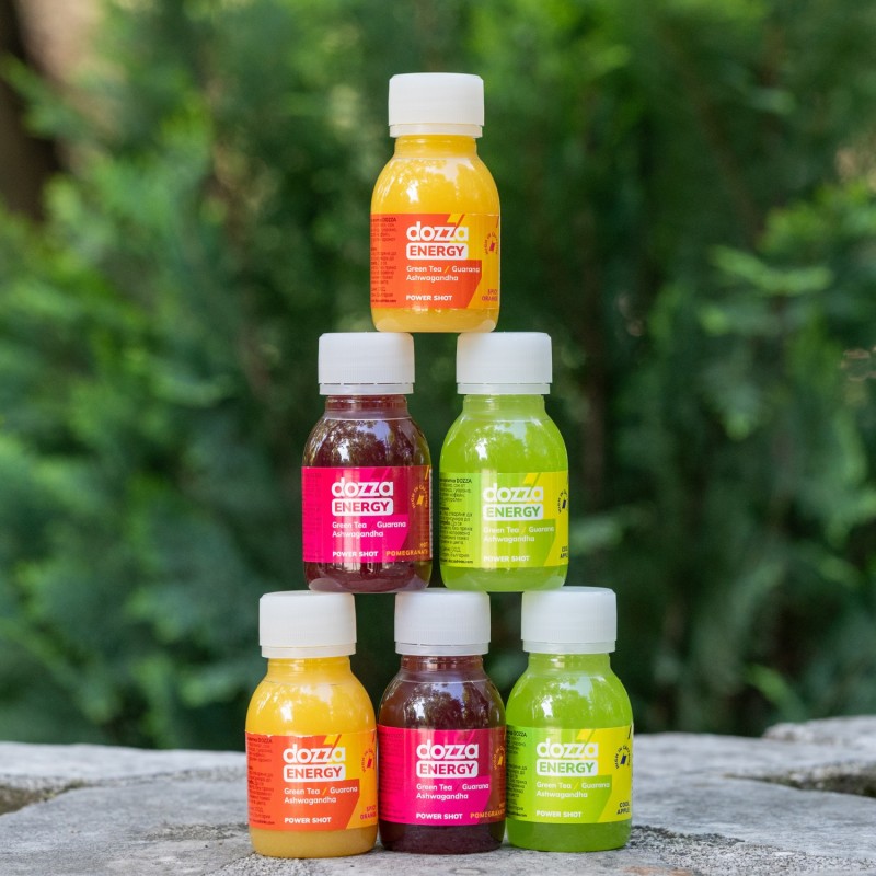 6x Pack DOZZA Energy Rainbow Pack Energy shots - 60ml - Benepura.gr 6x Pack DOZZA Energy Rainbow Pack Energy shots - 60ml