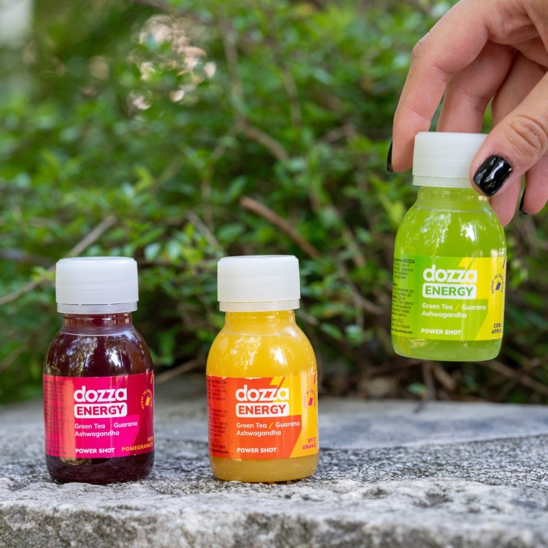 6x Pack DOZZA Energy Cool Apple Energy shot - 60ml - Benepura.gr 6x Pack DOZZA Energy Cool Apple Energy shot - 60ml