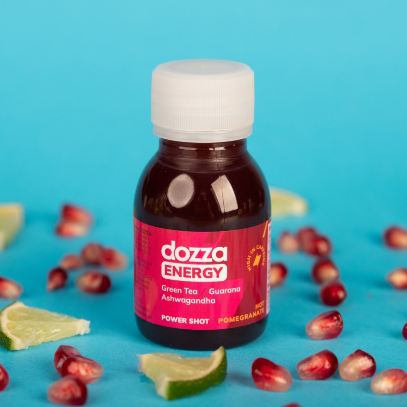 DOZZA Energy Hot Pomegranate Energy shot - 60ml - Benepura.gr DOZZA Energy Hot Pomegranate Energy shot - 60ml