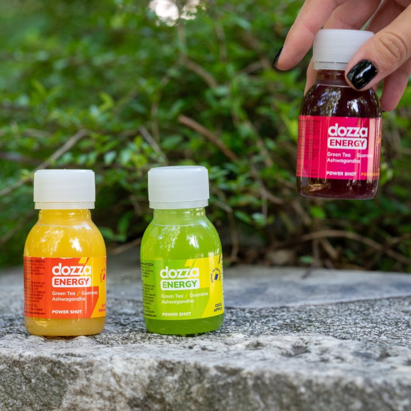 DOZZA Energy Hot Pomegranate Energy shot - 60ml - Benepura.gr DOZZA Energy Hot Pomegranate Energy shot - 60ml
