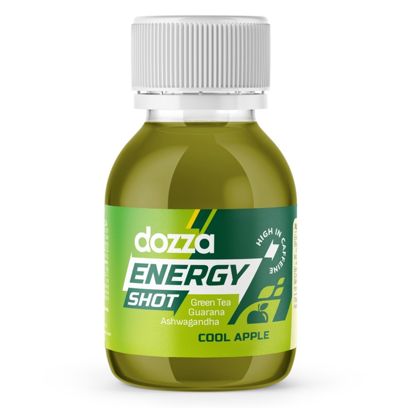 DOZZA Energy Cool Apple Energy shot - 60ml - Ενεργειακά ποτά