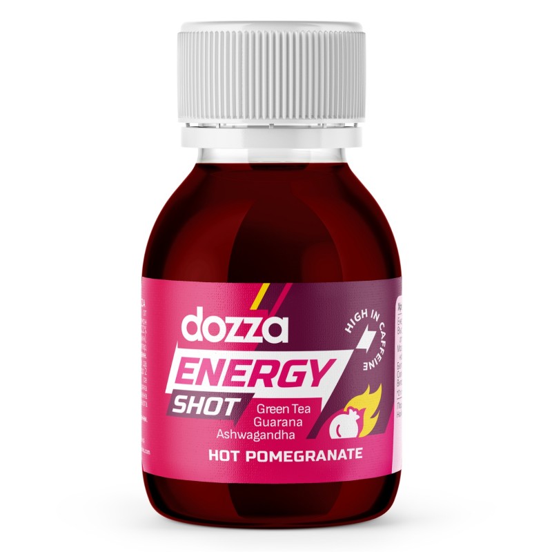 DOZZA Energy Hot Pomegranate Energy shot - 60ml - Ενεργειακά ποτά
