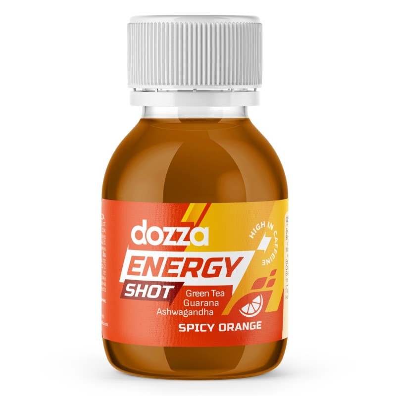 DOZZA Energy Spicy Orange Energy shot - 60ml - Ενεργειακά ποτά