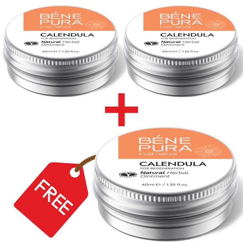 3x Αλοιφή για Εγκαύματα με Καλέντουλας - 40 ml - Σύγκριση Προϊόντων