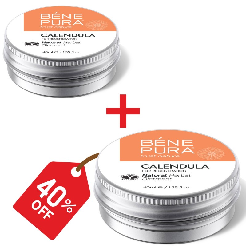 2x Αλοιφή για Εγκαύματα με Καλέντουλας - 40 ml - 