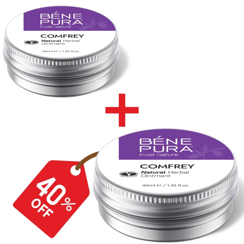 2x Αλοιφή για Μυϊκούς Πόνους με Σύμφυτο - 40 ml - Σύγκριση Προϊόντων