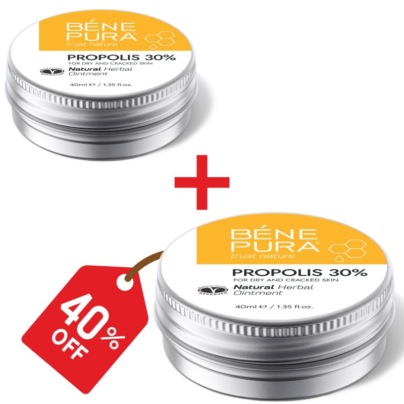 2x Αλοιφή για κνησμό με 30% Πρόπολη - 40 ml - Sets
