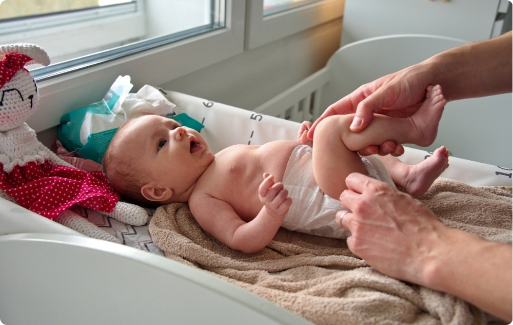 Ως τονωτικό για το δέρμα του μωρού για σκασμένο δέρμα ή εξανθήματα